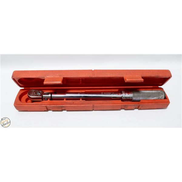 SNAP ON 3/8 TORQUE WRENCH