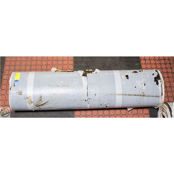 UNUSED ROLL OF ROOFING ASPHALT PAPER, WATER