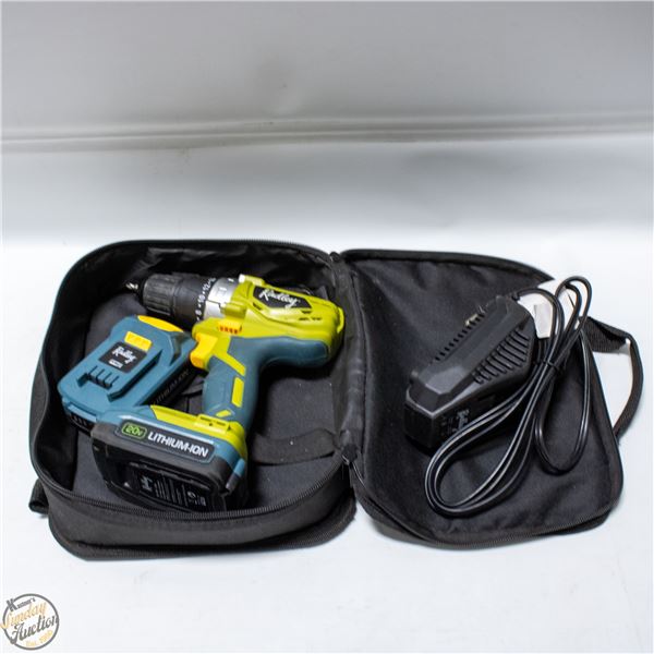 BAG W/RADLEY POWER DRILL SET COMPLETE