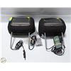 Image 1 : 2 INVISION HEAD REST 7” DVD PLAYERS WITH REMOTES