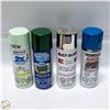 Image 1 : 4 PACK RUST-OLEUM SPRAY PAINT