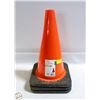 Image 1 : STACK OF 3 HDX 18" ORANGE TRAFFIC CONES WITH