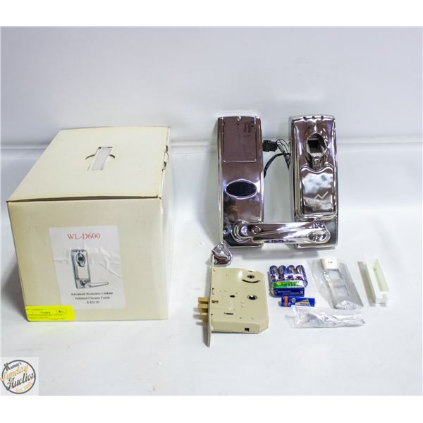 ADVANCED BIOMETRIC LOCKSET POLISHED CHROME