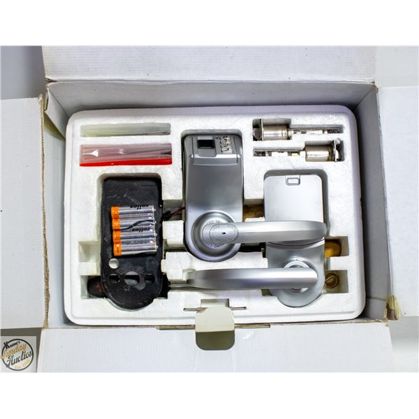 WL-D1000 ADVANCED BIOMETRIC LOCKSET BRUSHED
