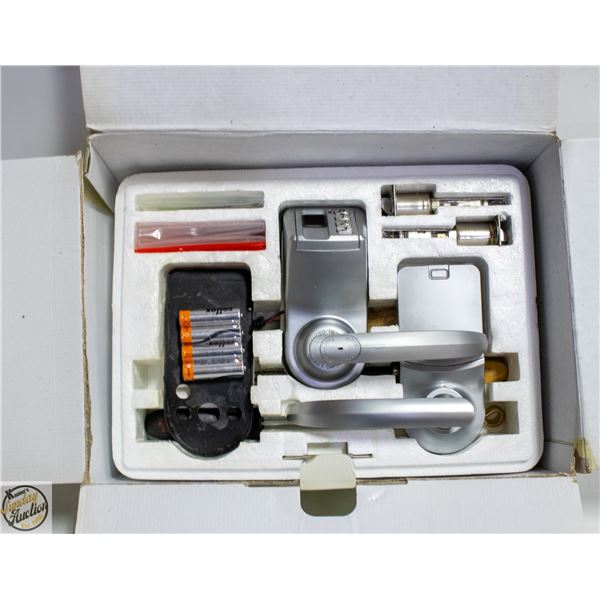 WL-D1000 ADVANCED BIOMETRIC LOCKSET BRUSHED