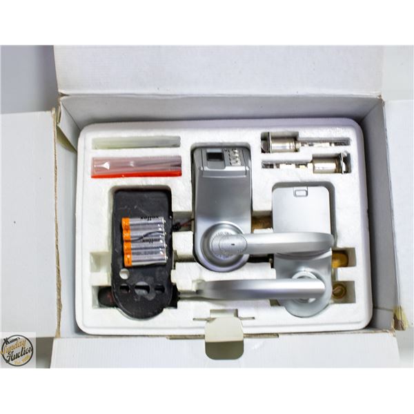 WL-D1000 ADVANCED BIOMETRIC LOCKSET BRUSHED