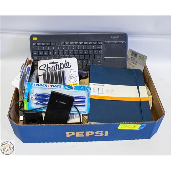 FLAT OF VARIOUS STATIONARY PRODUCTS
