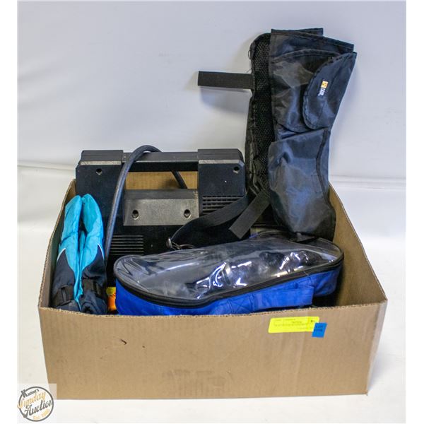 FLAT OF CAR ACCESSORIES