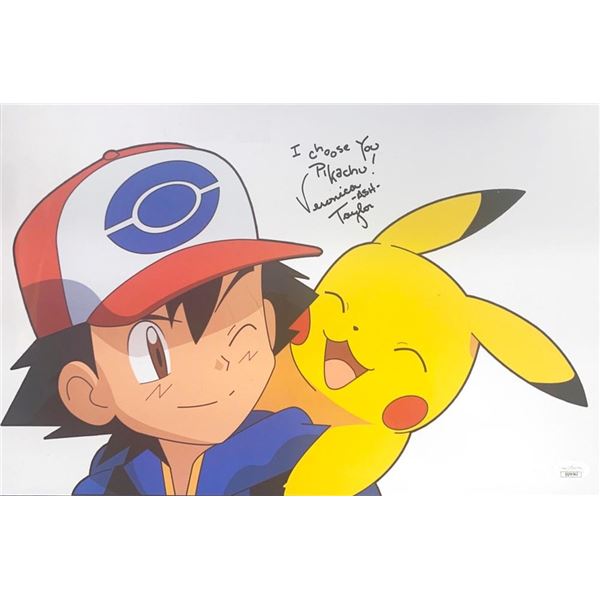 Pokemon Veronica Taylor facsimile signed photo