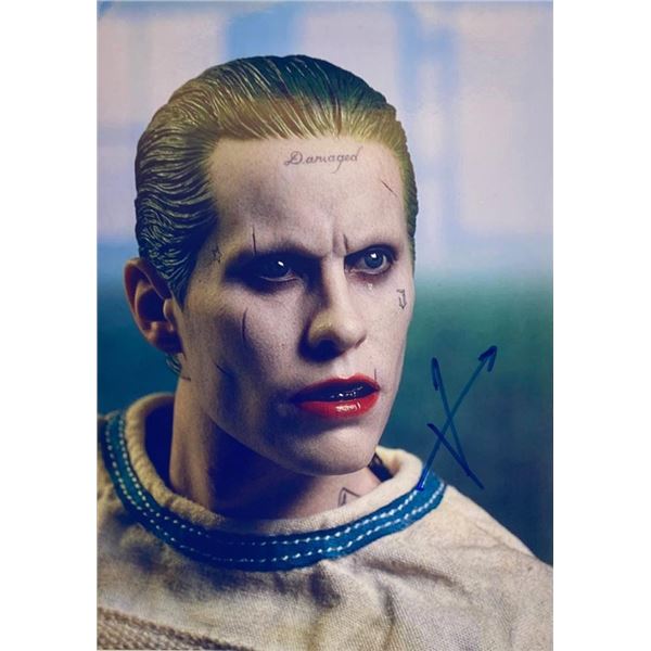 Suicide Squad Jared Leto facsimile signed movie photo