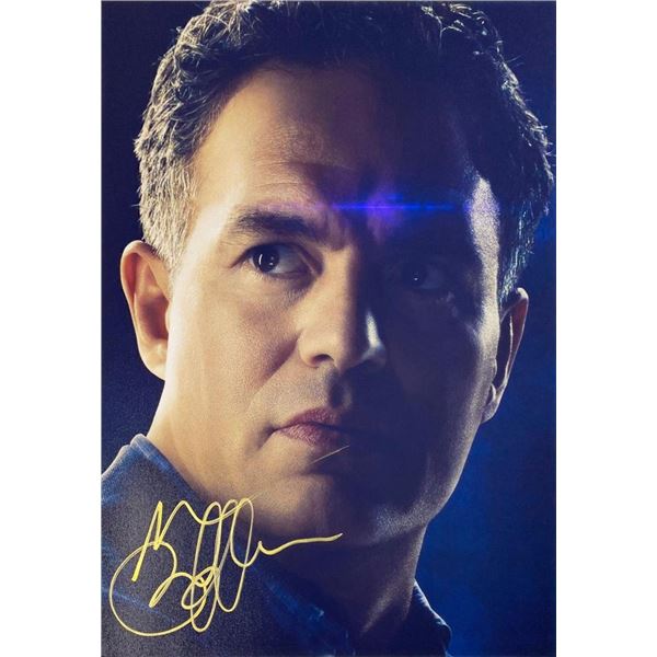 Mark Ruffalo facsimile signed  movie photo
