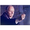 Image 1 : Anthony Hopkins facsimile signed  movie photo