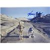 Image 1 : Star Wars Kenny Baker facsimile signed  movie photo