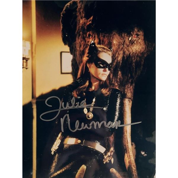 Batman Julie Newmar facsimile signed photo