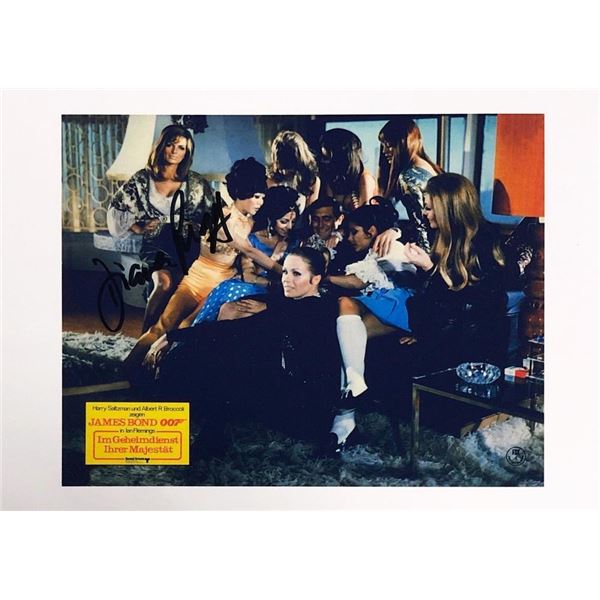 On Her Majesty's Secret Service Diana Rigg facsimile signed  movie photo