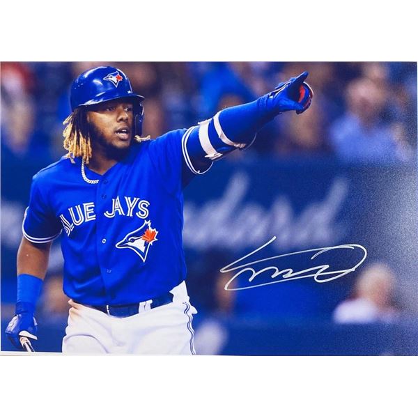 Toronto Blue Jays Vladimir Guerrero Jr. facsimile signed  photo