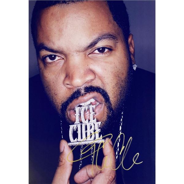 Ice Cube facsimile signed  photo