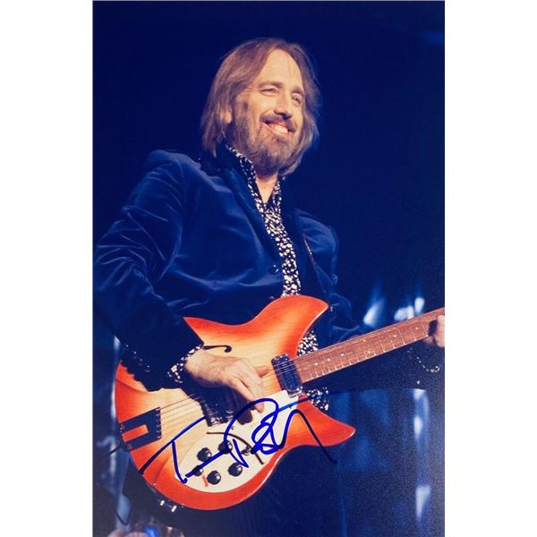 Tom Petty facsimile signed photo