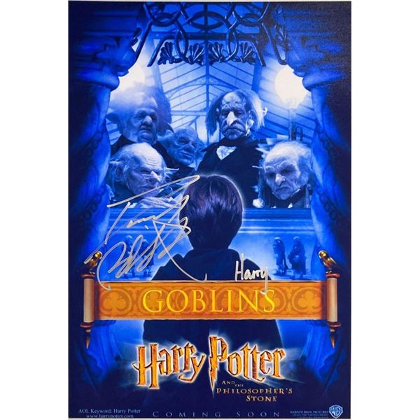 Harry Potter and the Philosopher's Stone Daniel Radcliffe facsimile signed  movie photo