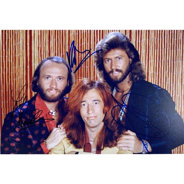 The Bee Gees Band facsimile signed  photo