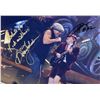 Image 1 : AC/DC Brian Johnson and Angus Young facsimile signed  photo