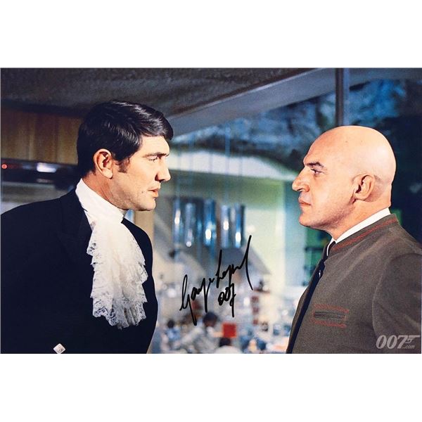 On Her Majesty's Secret Service George Lazenby facsimile signed movie photo