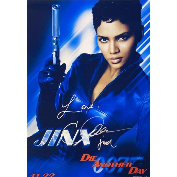 Die Another Day Halle Berry facsimile signed  movie photo