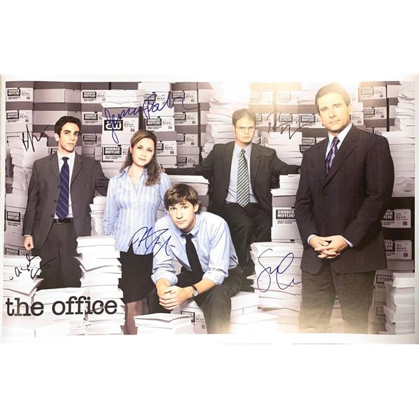 The Office cast facsimile signed  photo