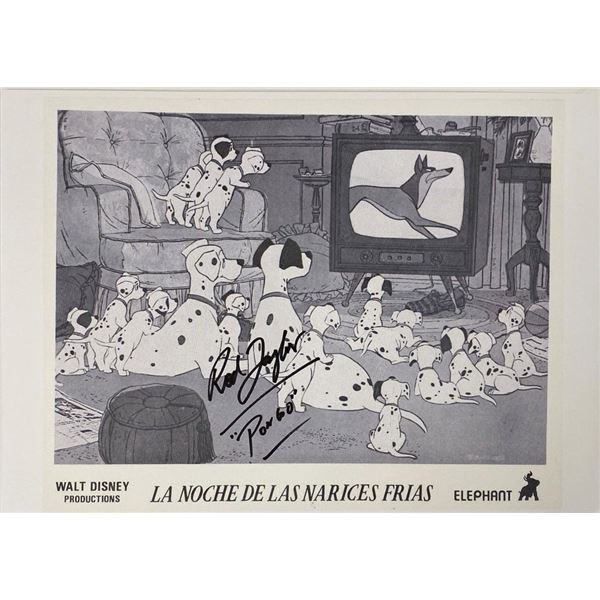 One Hundred and One Dalmatians Rod Taylor facsimile signed movie photo
