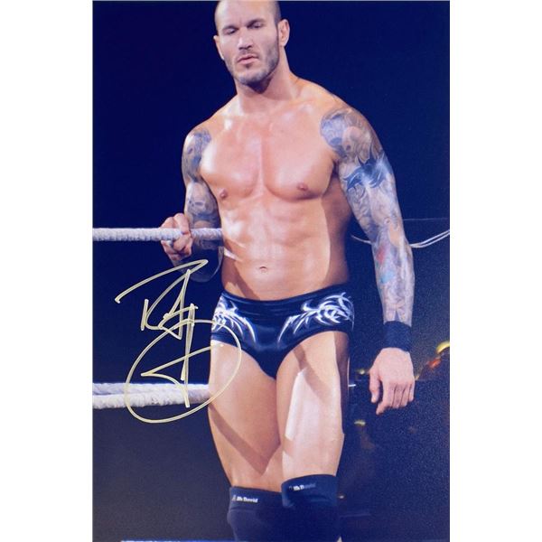 Pro Wrestler Randy Orton facsimile signed  photo