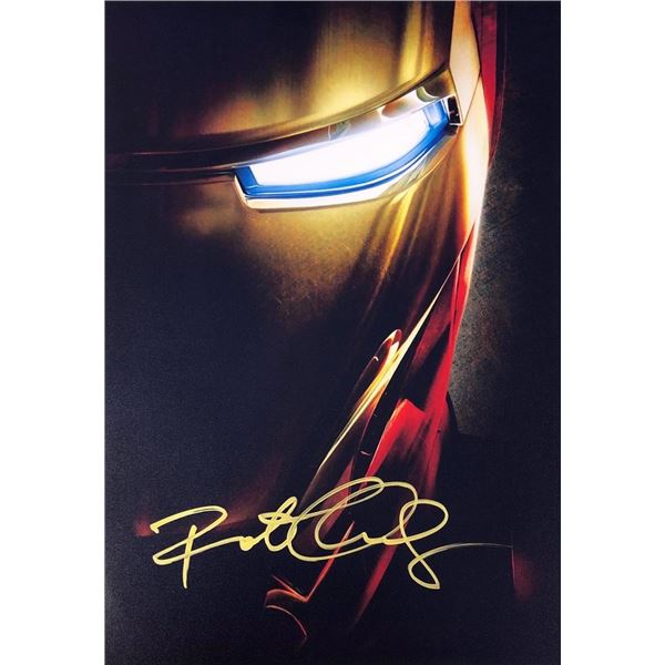 Iron Man Robert Downey Jr. facsimile signed  movie photo