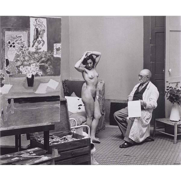 Henri Matisse life-drawing photo reprint