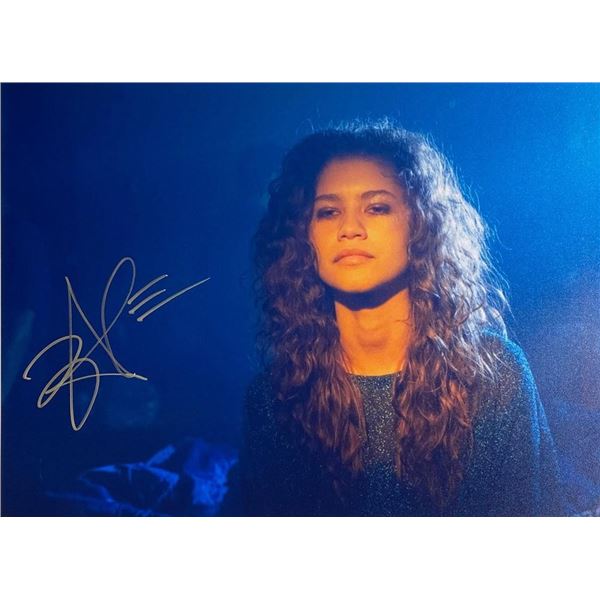 Euphoria Zendaya facsimile signed photo