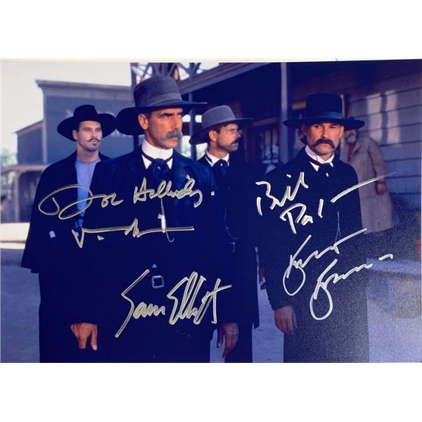 Tombstone cast facsimile signed  movie photo