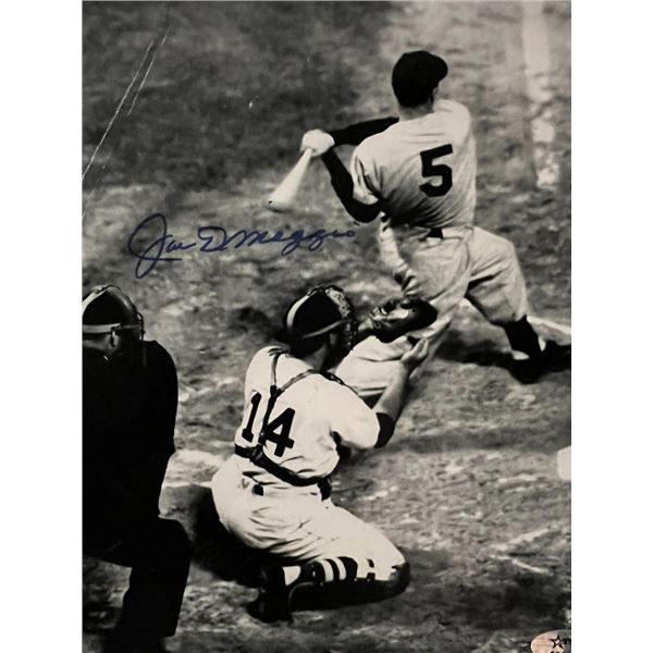 Joe DiMaggio facsimile signed photo