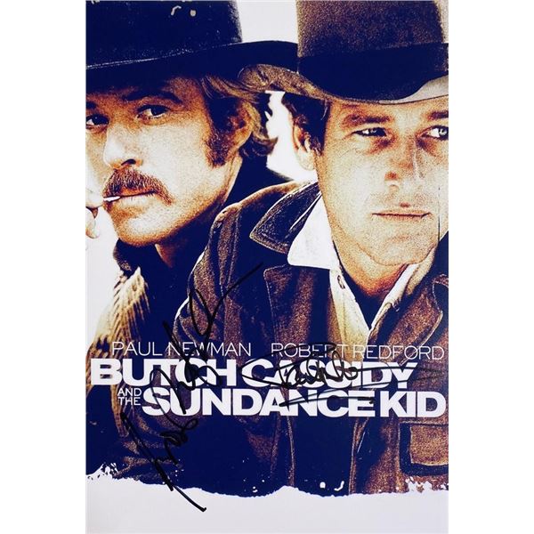 Butch Cassidy and the Sundance Kid Robert Redford and Paul Newman facsimile signed  movie photo