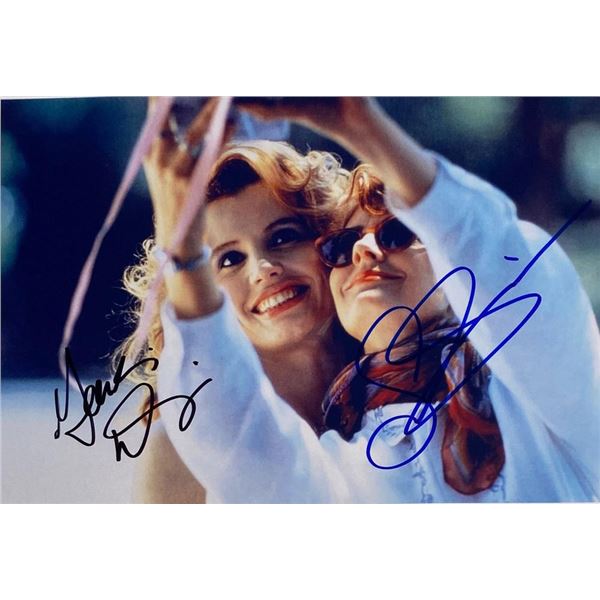 Thelma and Louise Susan Sarandon and Geena Davis facsimile signed movie photo