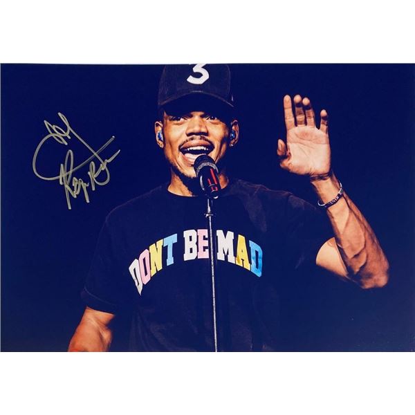 Chance the Rapper facsimile signed  photo