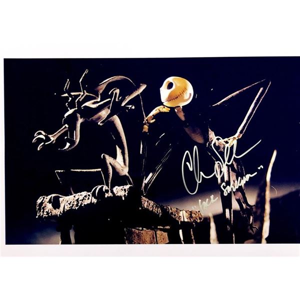 The Nightmare Before Christmas Chris Sarandon facsimile signed movie photo