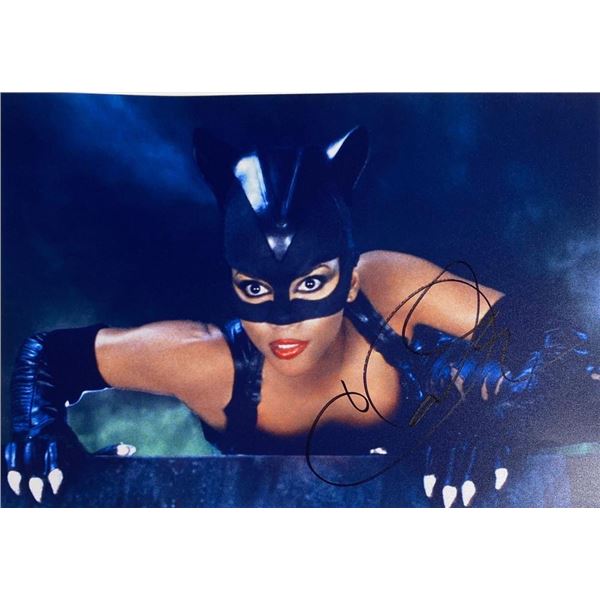 Catwoman Halle Berry facsimile signed  movie photo