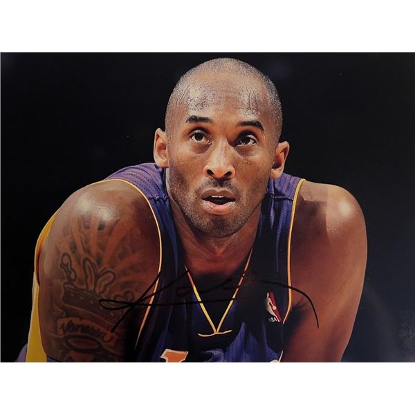 Kobe Bryant facsimile signed photo