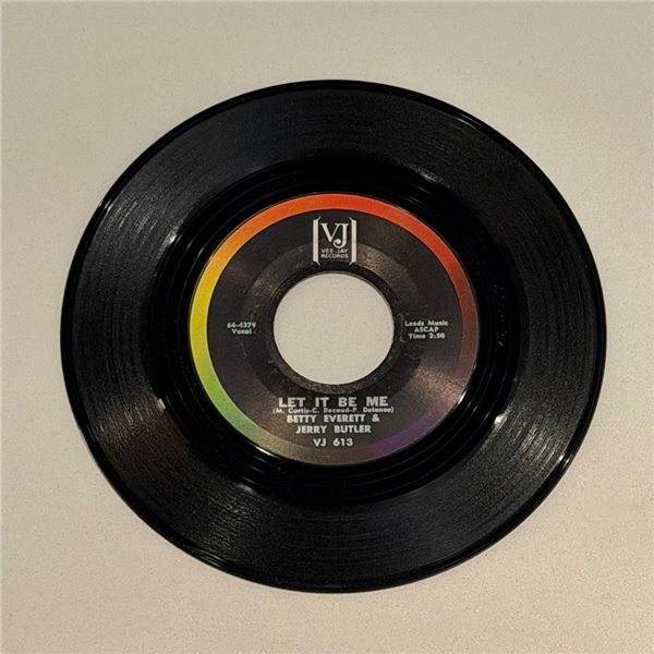 Betty Everett and Jerry Butler Let It Be Me 45 Album