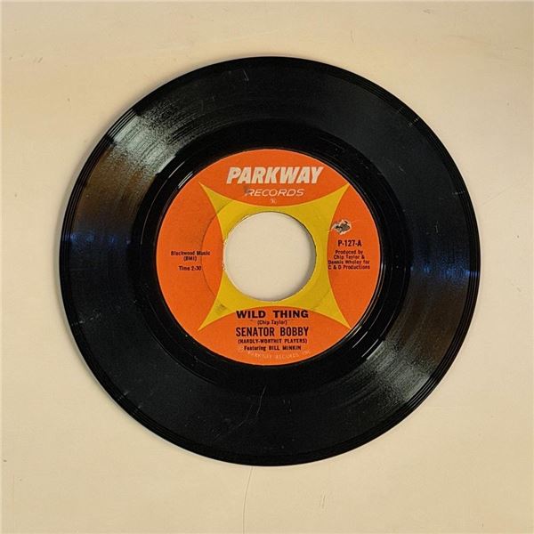 Senator Bobby Wild Thing 45 Album
