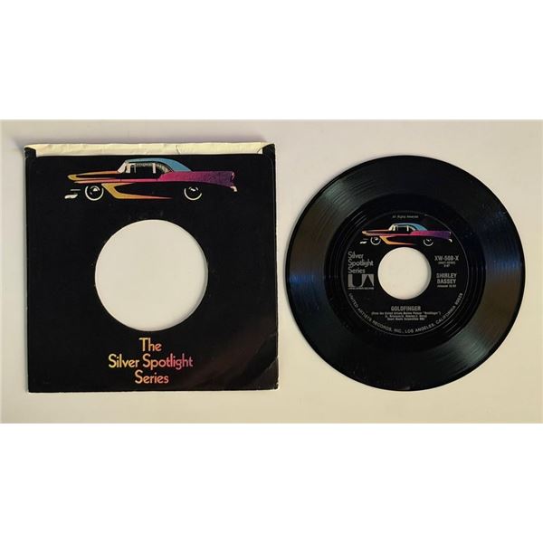 Shirley Bassey Goldfinger 45 Album