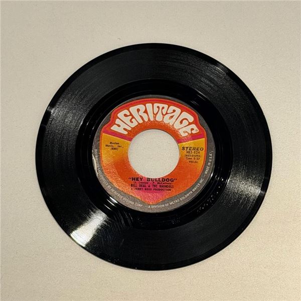 Bill Deal and the Rhondels Hey Bulldog 45 Album