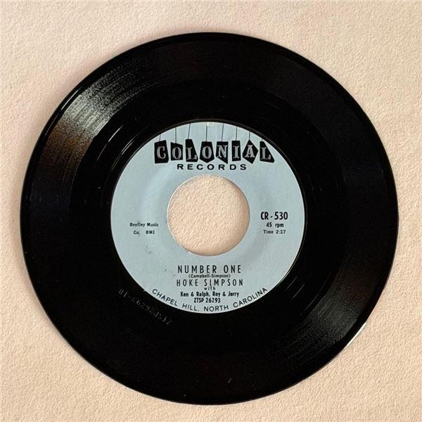 Hoke Simpson Number One 45 Album