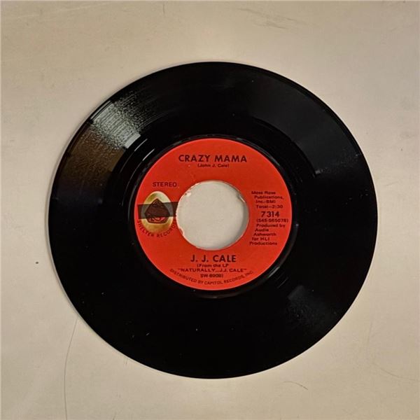 JJ Cale Crazy Mama 45 Album