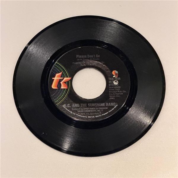 KC and the Sunshine Band Please Don't Go 45 Album