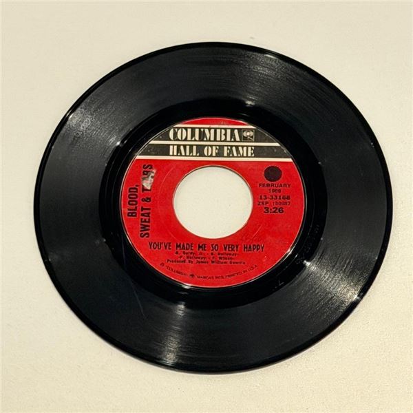 Blood Sweat and Tears You've Made Me So Very Happy 45 Album