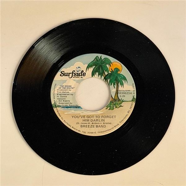 Breeze Band You've Got to Forget Him Darlin 45 Album